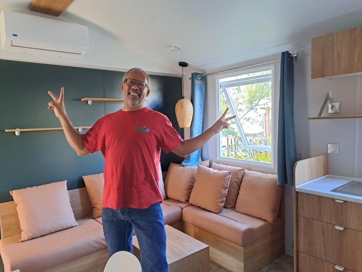 Mobile-Home Dans Camping 4 Etoiles Condrieu Kültér fotó